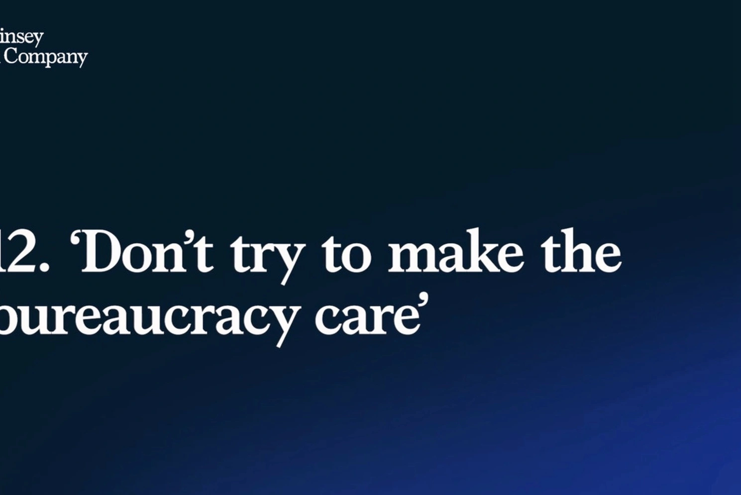 Bureaucracy navigation skills development